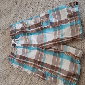 Sonoma brand boys plaid shorts